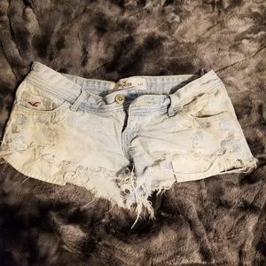 Hollister jean shorts